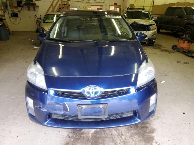 JTDKN3DU9A0073930 - 2010 TOYOTA PRIUS BLUE photo 5