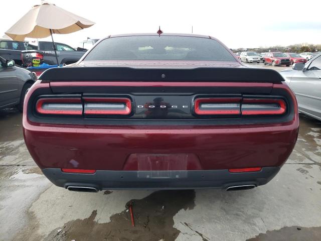 2C3CDZAG1JH118951 - 2018 DODGE CHALLENGER SXT MAROON photo 6