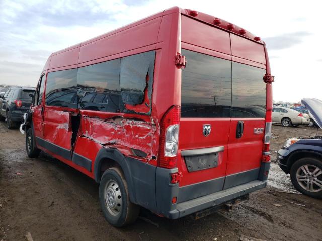 3C6TRVPG7EE122816 - 2014 RAM PROMASTER 2500 HIGH Қызыл фото 2