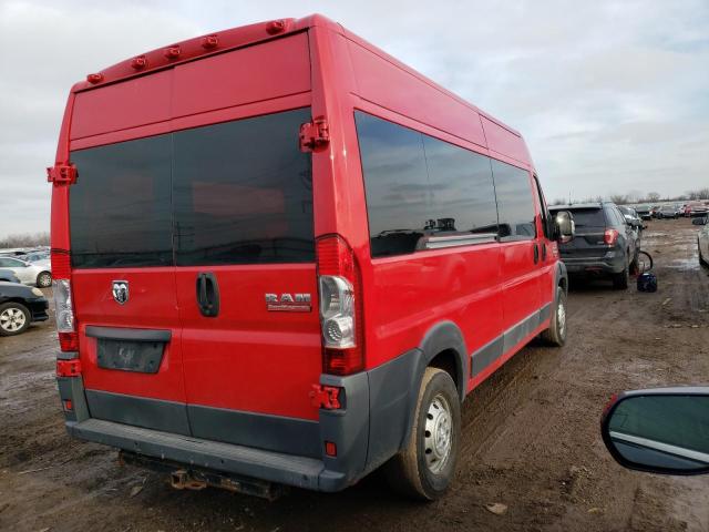 3C6TRVPG7EE122816 - 2014 RAM PROMASTER 2500 HIGH Қызыл фото 3