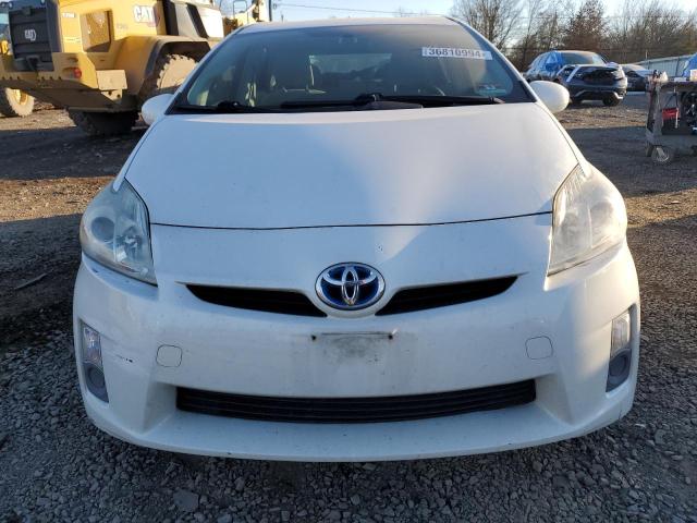 JTDKN3DU2B0247998 - 2011 TOYOTA PRIUS WHITE photo 5