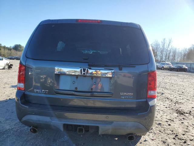 5FNYF4H97CB042764 - 2012 HONDA PILOT TOURING GRAY photo 6