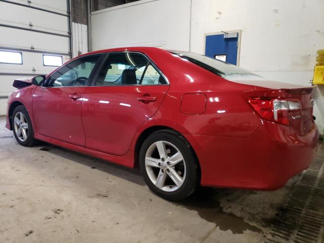 4T1BF1FK5EU787111 - 2014 TOYOTA CAMRY L RED photo 2