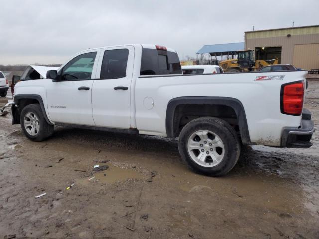 1GCVKREC1EZ369296 - 2014 CHEVROLET SILVERADO K1500 LT WHITE photo 2