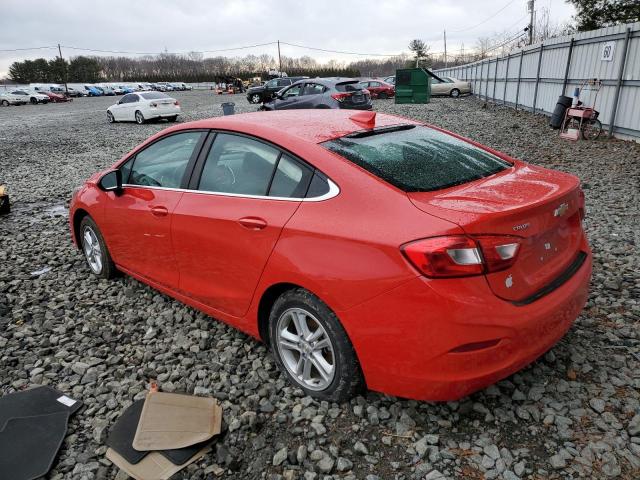 1G1BE5SM4H7275468 - 2017 CHEVROLET CRUZE LT RED photo 2
