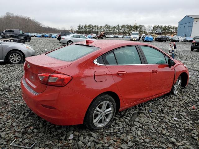 1G1BE5SM4H7275468 - 2017 CHEVROLET CRUZE LT RED photo 3