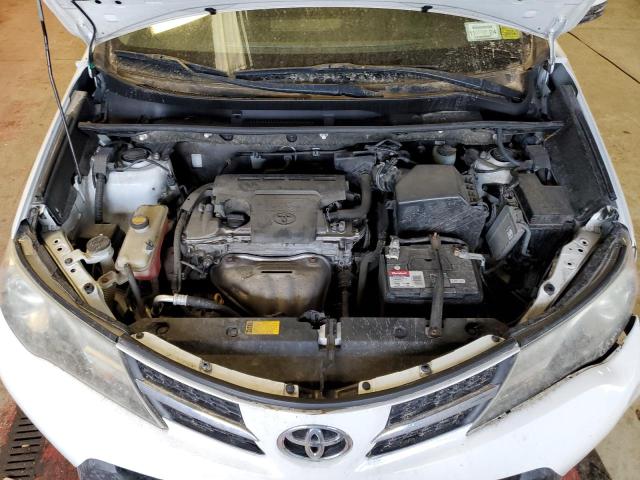 JTMRFREV4ED049569 - 2014 TOYOTA RAV4 XLE WHITE photo 12