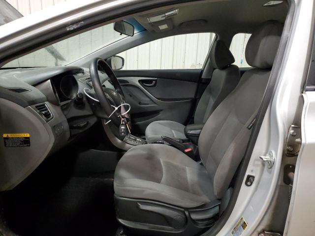 KMHDH4AE0DU989696 - 2013 HYUNDAI ELANTRA GLS SILVER photo 7