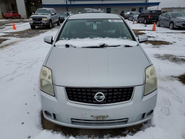 3N1AB61EX8L747103 - 2008 NISSAN SENTRA 2.0 SILVER photo 5