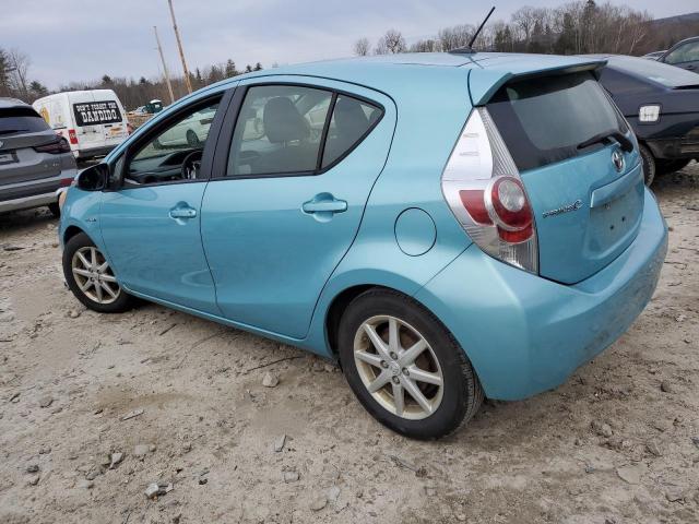 JTDKDTB36D1046972 - 2013 TOYOTA PRIUS C TURQUOISE photo 2