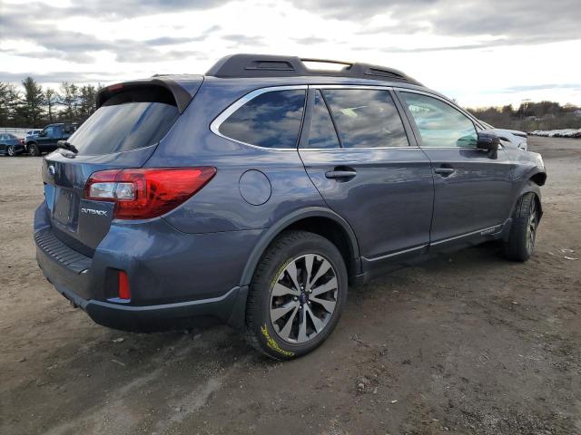 4S4BSBNC3F3354096 - 2015 SUBARU OUTBACK 2.5I LIMITED GRAY photo 3