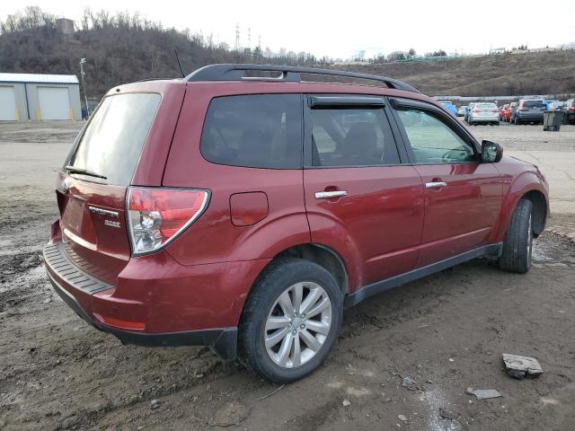 JF2SHADC6DH409639 - 2013 SUBARU FORESTER 2.5X PREMIUM BURGUNDY photo 3