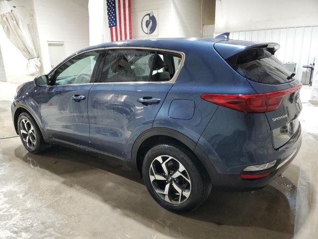 KNDPM3AC3N7013496 - 2022 KIA SPORTAGE LX BLUE photo 2