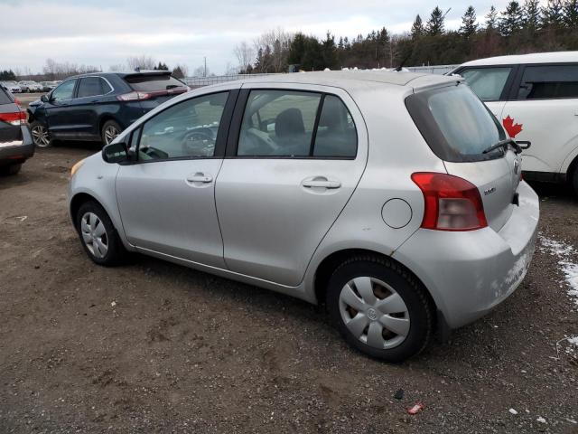 JTDKT923875061945 - 2007 TOYOTA YARIS SILVER photo 2