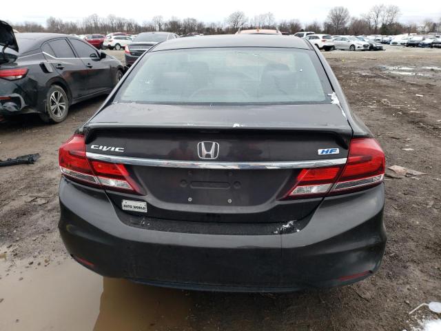 2HGFB2F65DH550258 - 2013 HONDA CIVIC HF BLACK photo 6