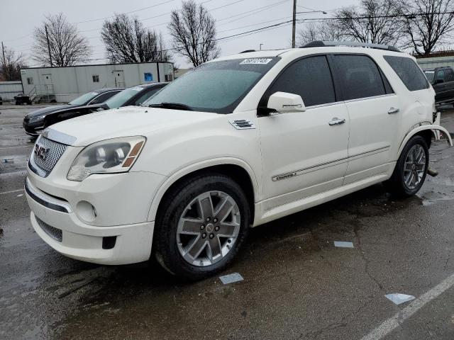 1GKKVTED8CJ226538 - 2012 GMC ACADIA DENALI WHITE photo 1