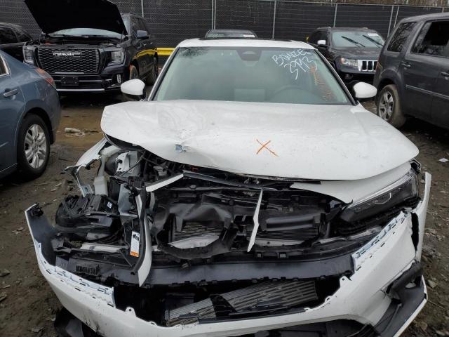 2HGFE1F72NH323993 - 2022 HONDA CIVIC EX WHITE photo 5