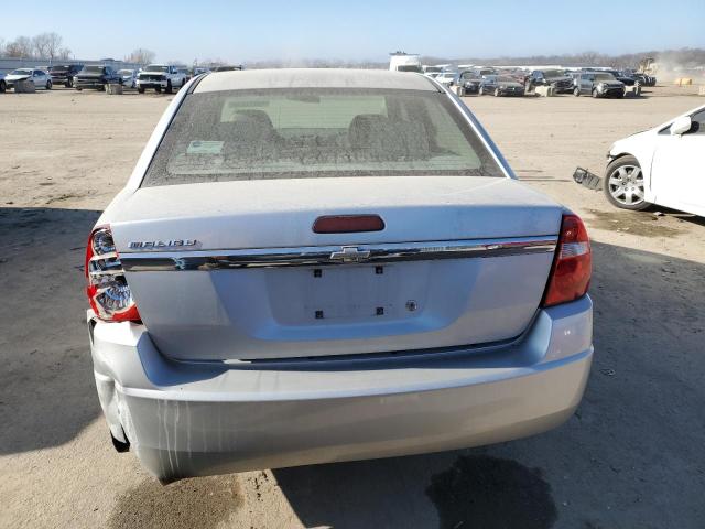 1G1ZS52F55F282648 - 2005 CHEVROLET MALIBU SILVER photo 6