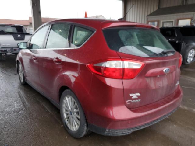 1FADP5BU4DL512445 - 2013 FORD C-MAX SEL RED photo 2