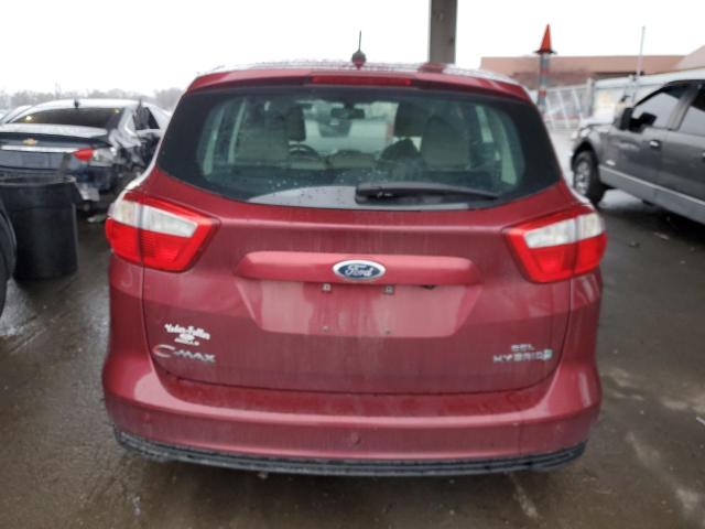 1FADP5BU4DL512445 - 2013 FORD C-MAX SEL RED photo 6