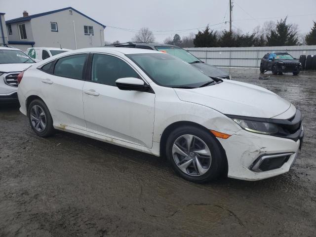 2HGFC2F68KH580798 - 2019 HONDA CIVIC LX WHITE photo 4