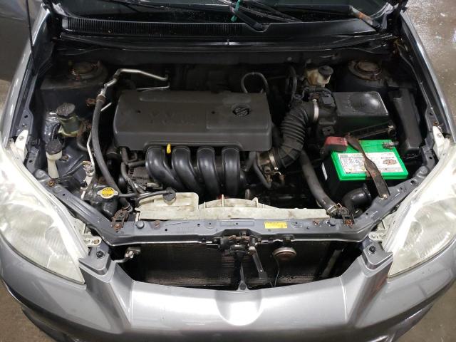 2T1KR32E87C639056 - 2007 TOYOTA MATRIX XR GRAY photo 11