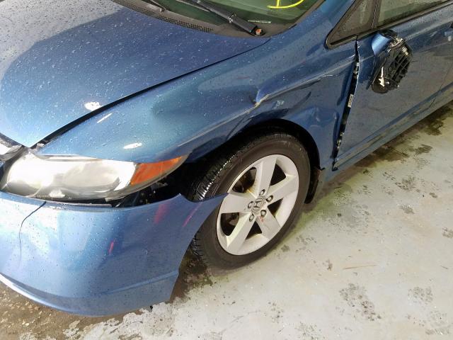 1HGFA16856L096792 - 2006 HONDA CIVIC EX  photo 9