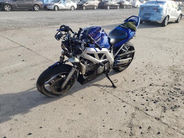 JS1VP53A632100447 - 2003 SUZUKI SV650 BLUE photo 2