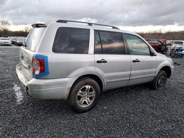 2HKYF18444H612127 - 2004 HONDA PILOT EX SILVER photo 3