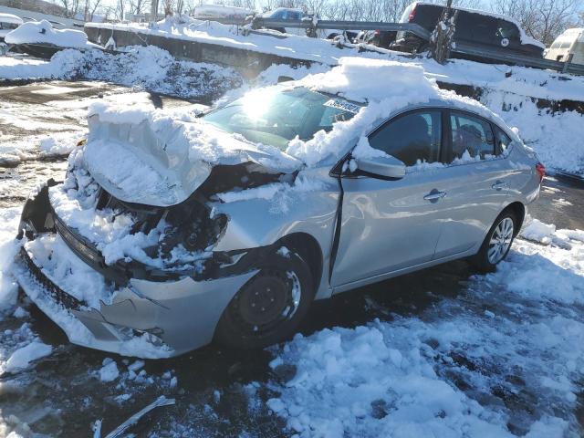 3N1AB7AP6HL673234 - 2017 NISSAN SENTRA S SILVER photo 1