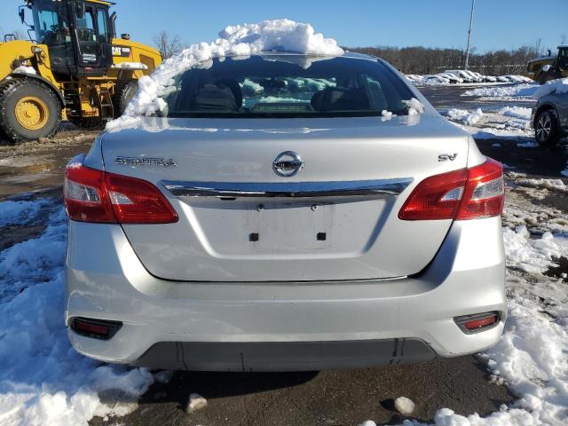 3N1AB7AP6HL673234 - 2017 NISSAN SENTRA S SILVER photo 6