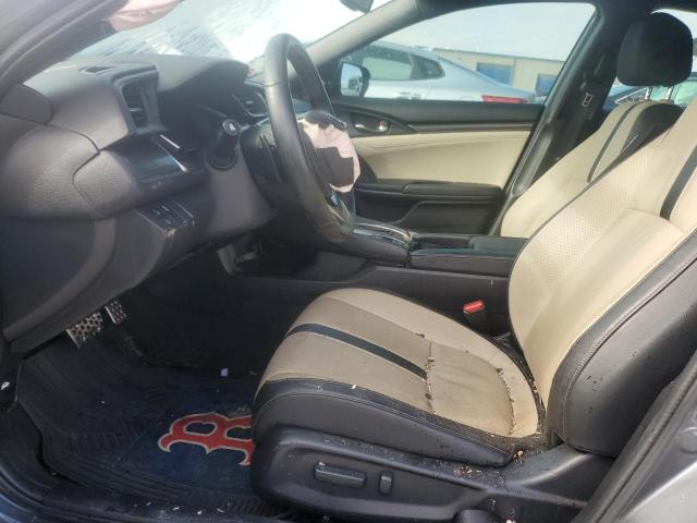 SHHFK7H96KU203168 - 2019 HONDA CIVIC SPORT TOURING GRAY photo 7