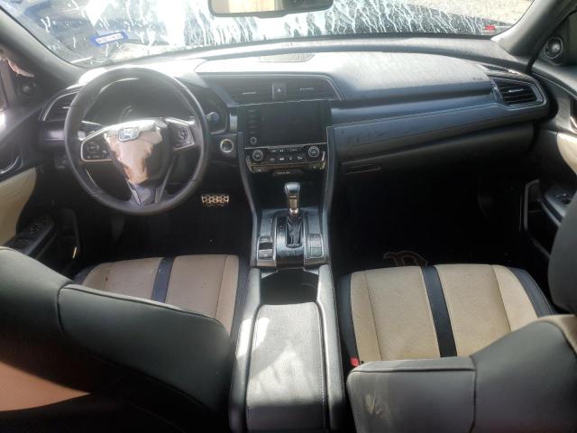 SHHFK7H96KU203168 - 2019 HONDA CIVIC SPORT TOURING GRAY photo 8