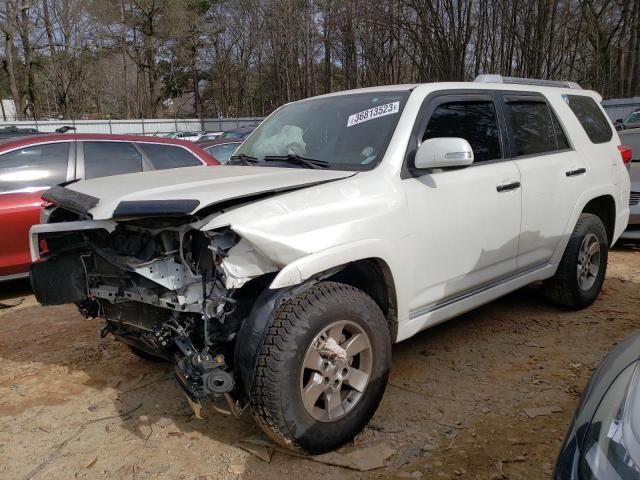 JTEZU5JR6C5035666 - 2012 TOYOTA 4 RUNNER SR5 WHITE photo 1