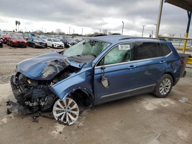 3VV3B7AX0JM125303 - 2018 VOLKSWAGEN TIGUAN SE BLUE photo 1