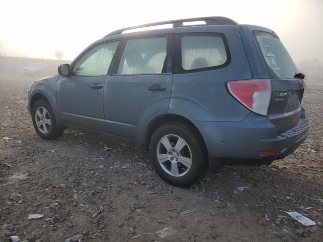 JF2SH6BC5AH905821 - 2010 SUBARU FORESTER XS Dəniz mavisi foto 2