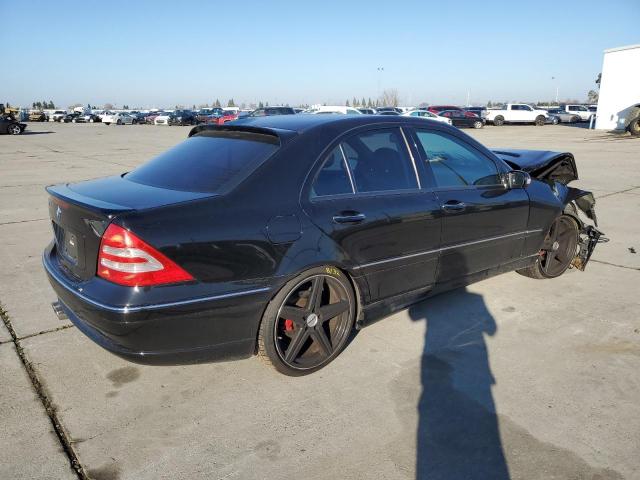 WDBRF61JX3F399242 - 2003 MERCEDES-BENZ C 240 BLACK photo 3