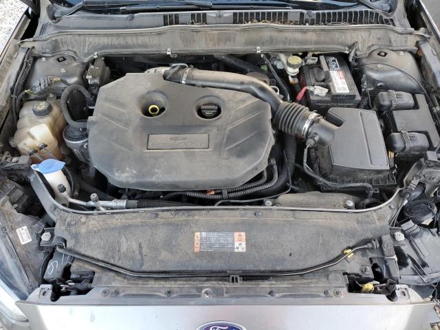 3FA6P0H97ER271076 - 2014 FORD FUSION SE GRAY photo 11