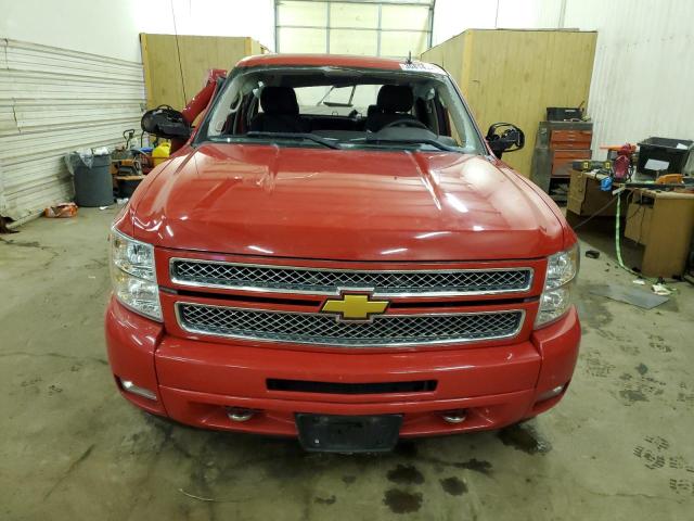 3GCPKSE73CG303204 - 2012 CHEVROLET SILVERADO K1500 LT RED photo 5