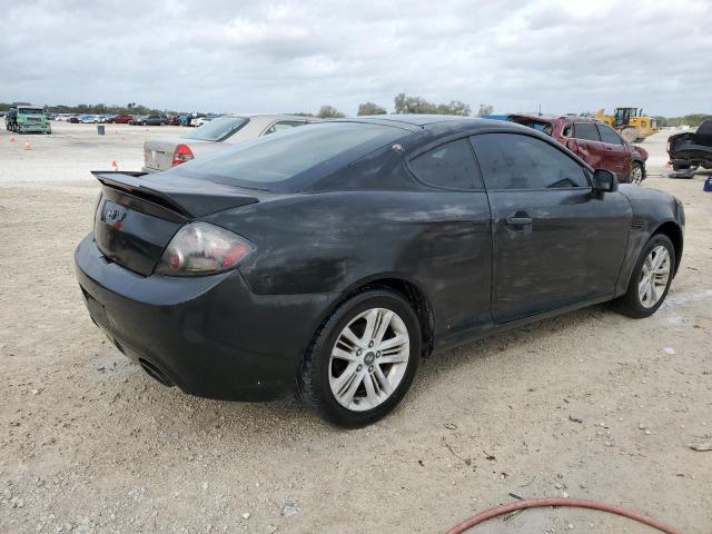 KMHHM66D27U237138 - 2007 HYUNDAI TIBURON GS BLACK photo 3