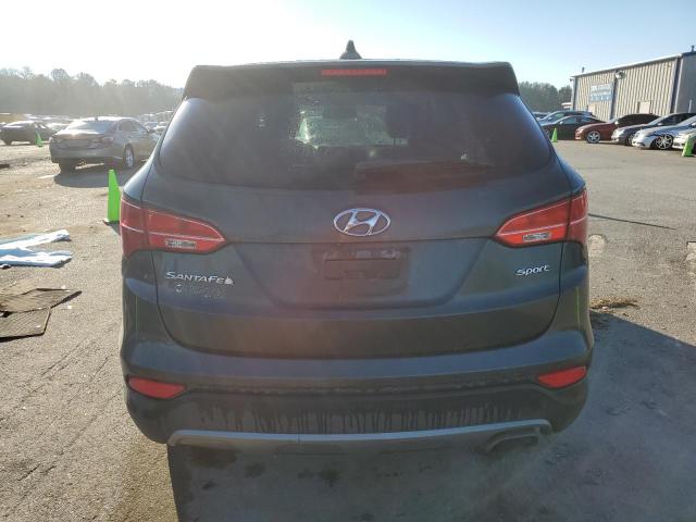 5XYZU3LB4DG071583 - 2013 HYUNDAI SANTA FE S GREEN photo 6