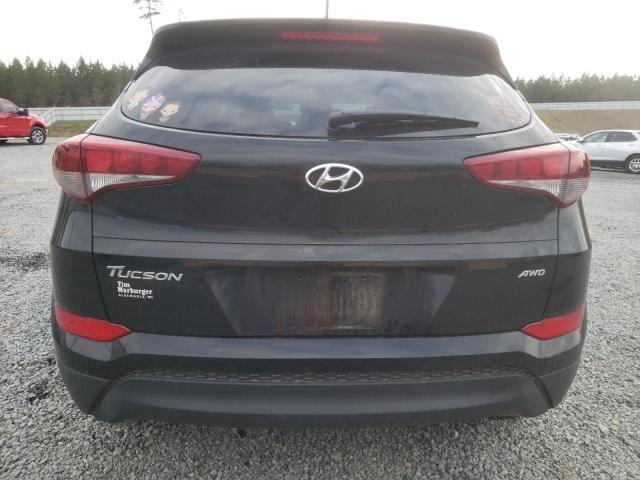 KM8J3CA44HU537081 - 2017 HYUNDAI TUCSON LIMITED BLACK photo 6