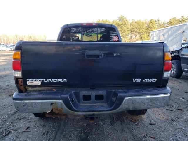 5TBBT4418YS015826 - 2000 TOYOTA TUNDRA ACCESS CAB შავი ფოტო 6