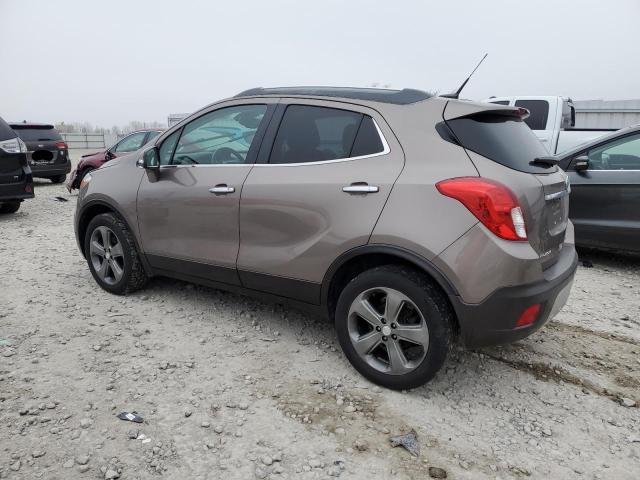 KL4CJBSB6EB752750 - 2014 BUICK ENCORE CONVENIENCE GRAY photo 2