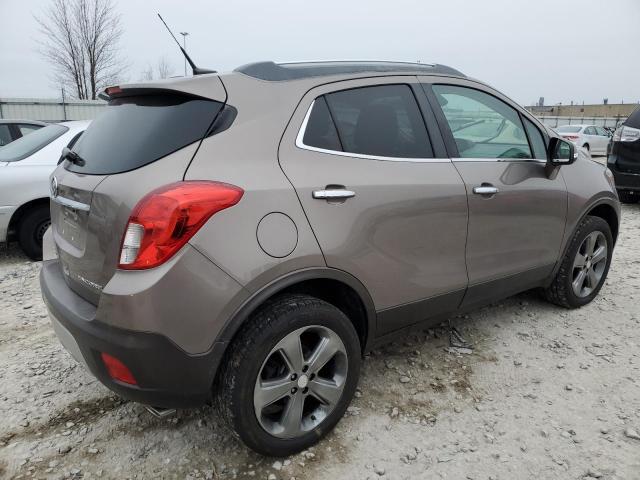 KL4CJBSB6EB752750 - 2014 BUICK ENCORE CONVENIENCE GRAY photo 3