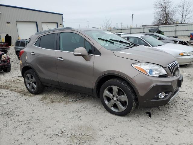 KL4CJBSB6EB752750 - 2014 BUICK ENCORE CONVENIENCE GRAY photo 4