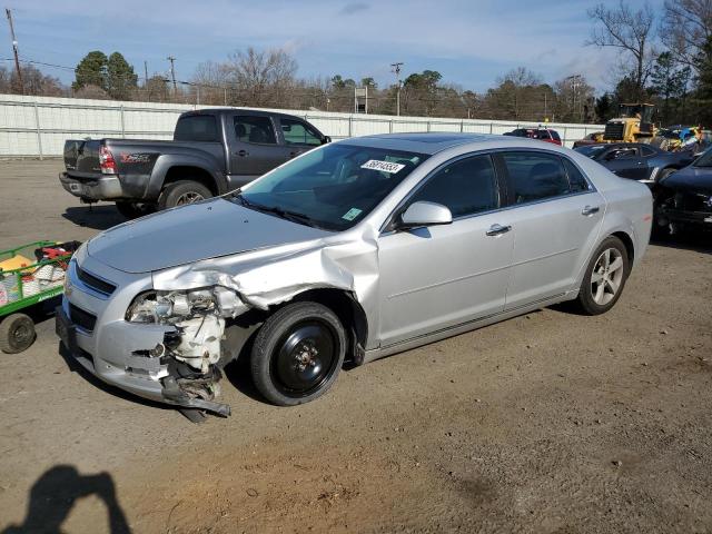 1G1ZC5E05CF367409 - 2012 CHEVROLET MALIBU 1LT SILVER photo 1