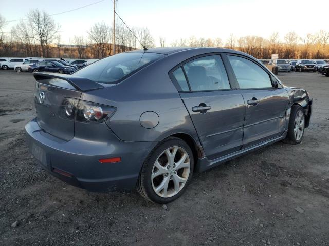 JM1BK324081818497 - 2008 MAZDA 3 S GRAY photo 3