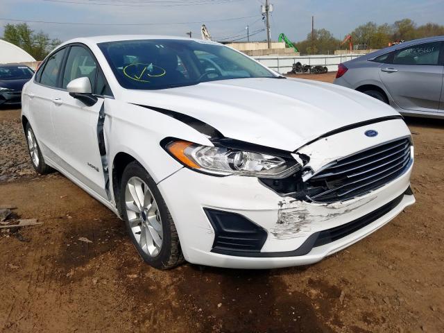 3FA6P0LU3KR240642 - 2019 FORD FUSION SE  photo 1