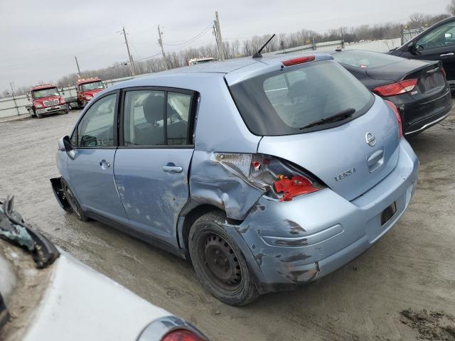 3N1BC1CP6AL370374 - 2010 NISSAN VERSA S BLUE photo 2